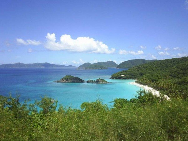 USVI- The United States Virgin Islands - 5 Suitcases